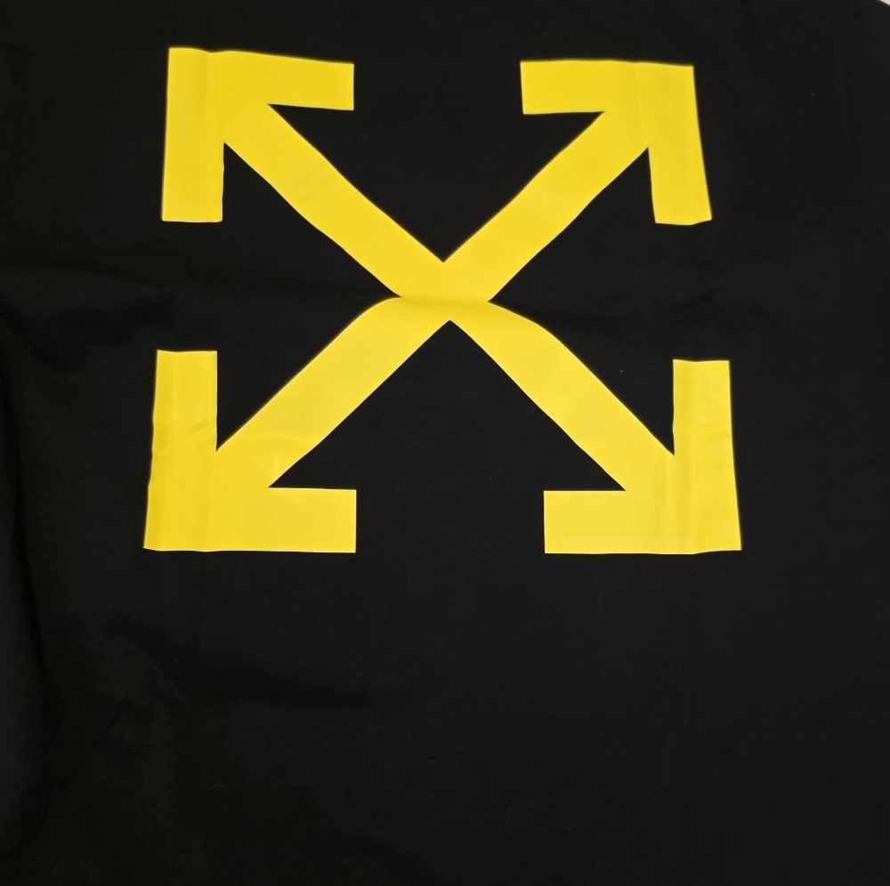 Off-White Caravaggio Printed Cotton T-shirt Black